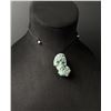 Image 1 : Chinese Carved Jade Jadeite Pixiu Necklace