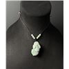 Image 1 : Chinese Carved Jade Jadeite Pixiu Necklace