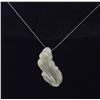Image 2 : Chinese Carved Jade Jadeite Pixiu Pendant