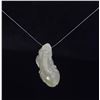 Image 1 : Chinese Carved Jade Jadeite Pixiu Pendant