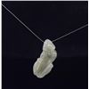 Image 2 : Chinese Carved Jade Jadeite Pixiu Pendant