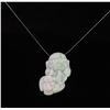 Image 1 : Chinese Carved Jade Jadeite Pixiu Pendant