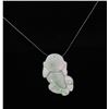 Image 2 : Chinese Carved Jade Jadeite Pixiu Pendant