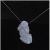 Image 1 : Chinese Carved Purple Jade Jadeite Pixiu Pendant