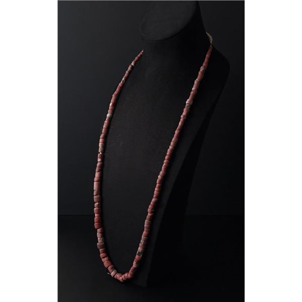Brick Red Native American Indian Trade Beads