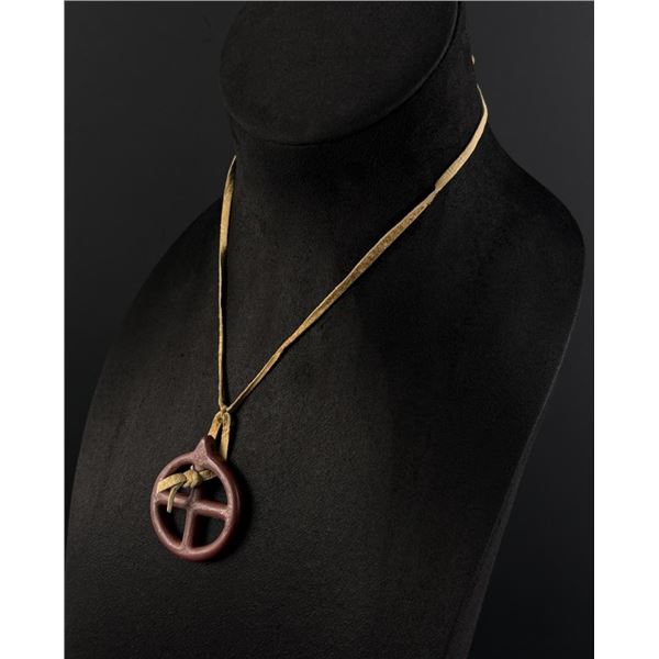 Plains Indian Medicine Wheel Necklace