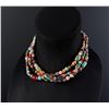 Image 1 : Santo Domingo Pueblo Turquoise Stone Necklace