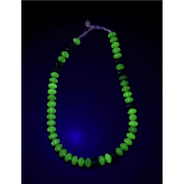 Uranium Native American Indian Trade Beads