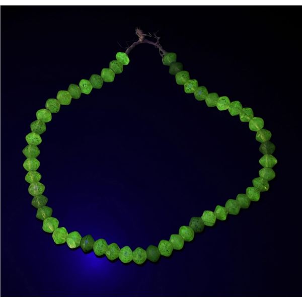 Uranium Native American Indian Trade Beads