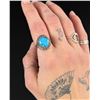 Image 1 : Navajo Sterling Silver Turquoise Ring