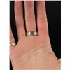 Image 2 : Navajo Sterling Silver Chip Inlay Ring