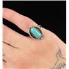 Image 2 : Navajo Sterling Silver Turquoise Ring