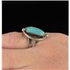 Image 4 : Navajo Sterling Silver Turquoise Ring