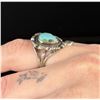 Image 3 : Navajo Sterling Silver Turquoise Ring