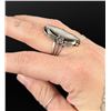 Image 3 : Navajo Sterling Silver Mother of Pearl Ring