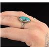 Image 3 : Navajo Sterling Silver Turquoise Ring