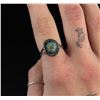 Image 1 : Old Pawn Navajo Sterling Turquoise Ring