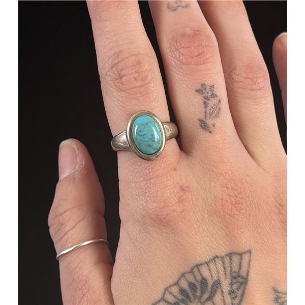 Sterling Silver Turquoise Ring
