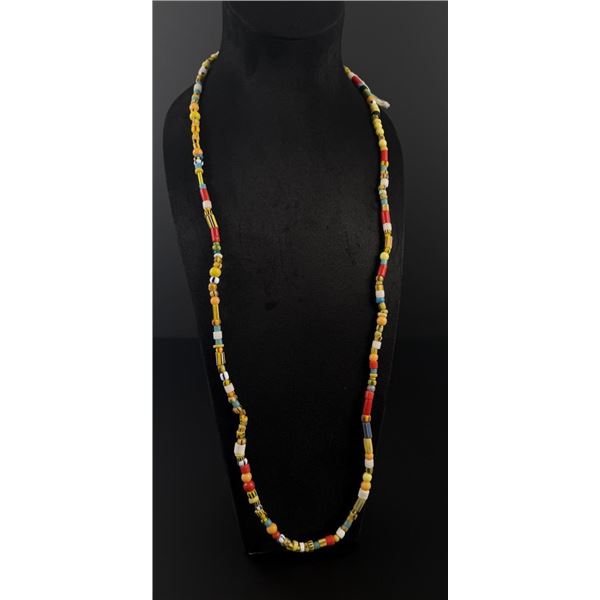 Native American Indian Trade Bead Necklace