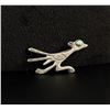 Image 1 : Navajo Sterling Silver Turquoise Roadrunner Brooch