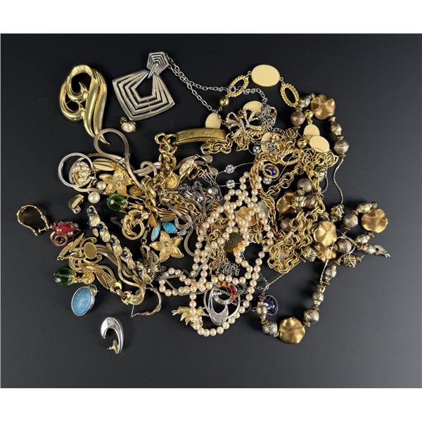 Group of Signed Costume Jewelry