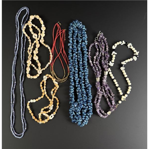 Collection of Seashell Necklaces
