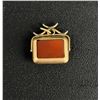 Image 2 : Victorian Gold Filled Onyx Carnelian Watch Fob