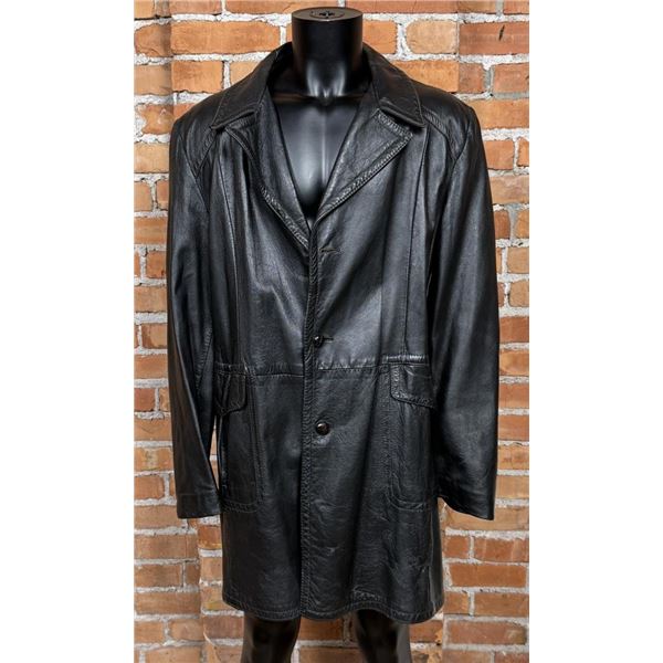 Vintage Reed Black Leather Jacket