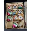 Image 3 : Vintage Santa Land Glass Christmas Tree Ornaments