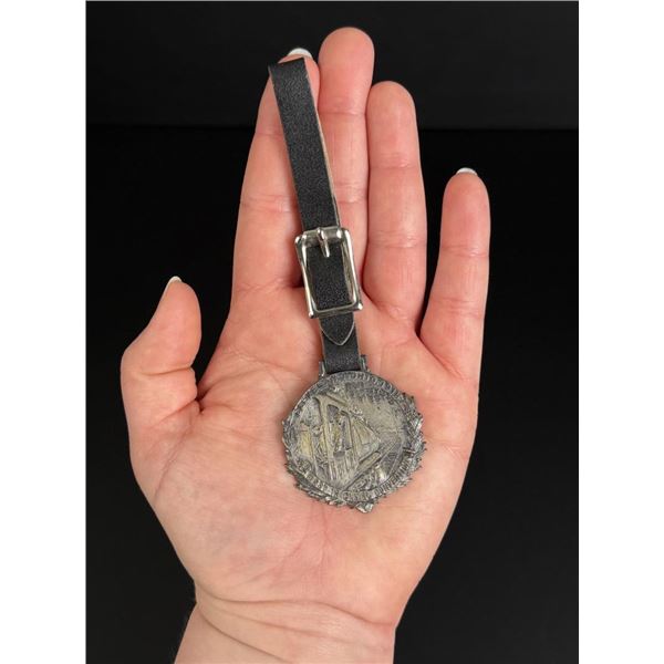 1915 Brotherhood of Locomotive Engineers Watch Fob