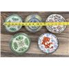 Image 4 : Asian Brass and Pewter Porcelain Bowls