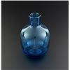 Image 1 : Blenko Art Glass Blue Bottle Decanter