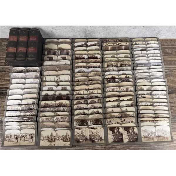 India Through The Stereoscope Stereoview Set