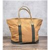 Image 2 : Vintage LL Bean Boat and Tote Orange & Green