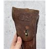 Image 4 : WWI WW1 Colt 1911 .45 Leather Pistol Holster