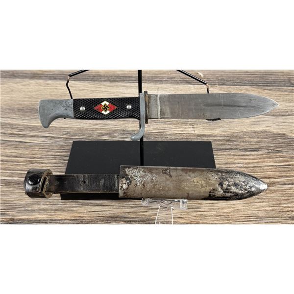 WW2 German Hitler Youth HJ Dagger Knife
