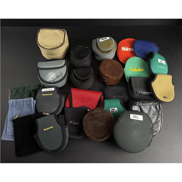 Collection of Fly Fishing Reel Cases