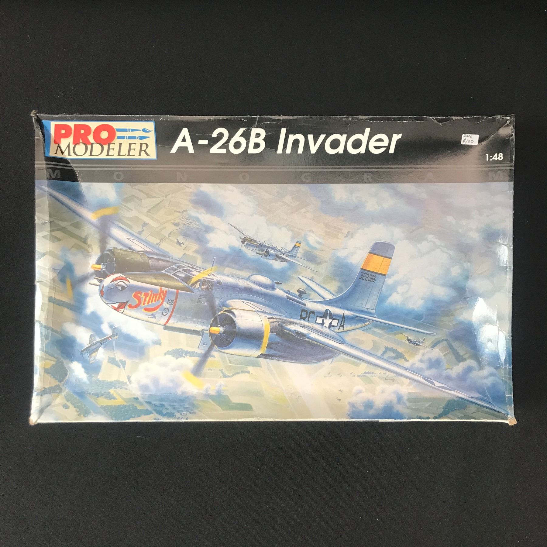 SEALED PRO MODELER A-26B INVADER MODEL KIT IN ORIGINAL PACKAGING