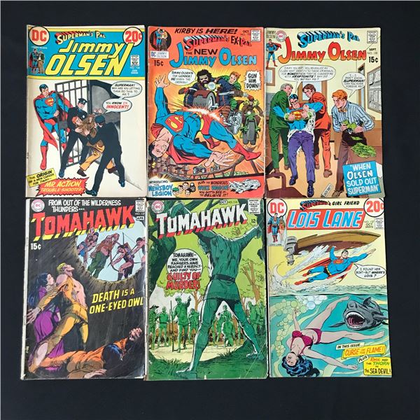 LOT OF 6 DC COMICS - VARIOUS TITLES