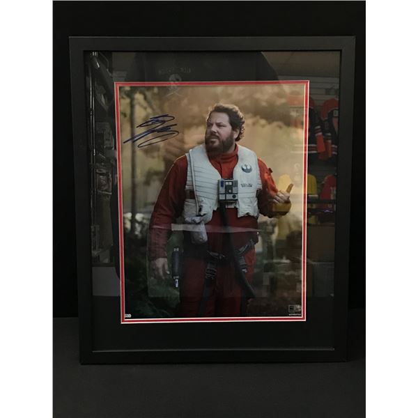 GREG GRUNBERG SIGNED STAR WARS 11 X 14  - TOPPS COA