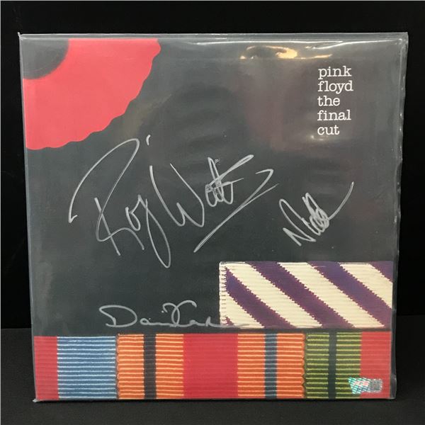 ROGER WATERS, DAVID GILMORE,NICK MASON SIGNED PINK FFLOYD ALBUM (ACE COA)