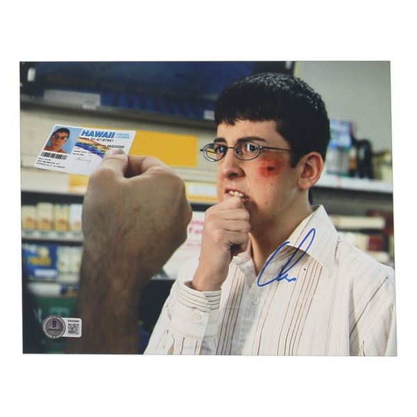 CHRISTOPHER MINTZ PLASSE SIGNED 8X10 - BECKETT COA
