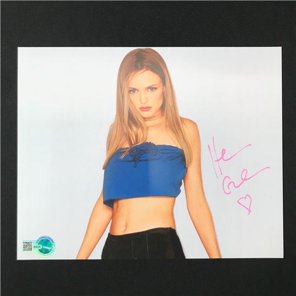 HEATHER GRAHAM SIGNED 8X10 - WWOC COA