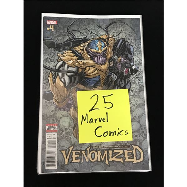 LOT OF 25 MARVEL COMICS