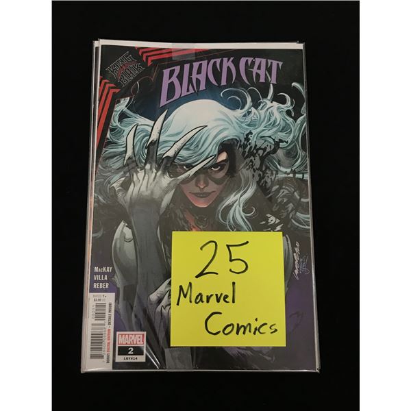 LOT OF 25 MARVEL COMICS