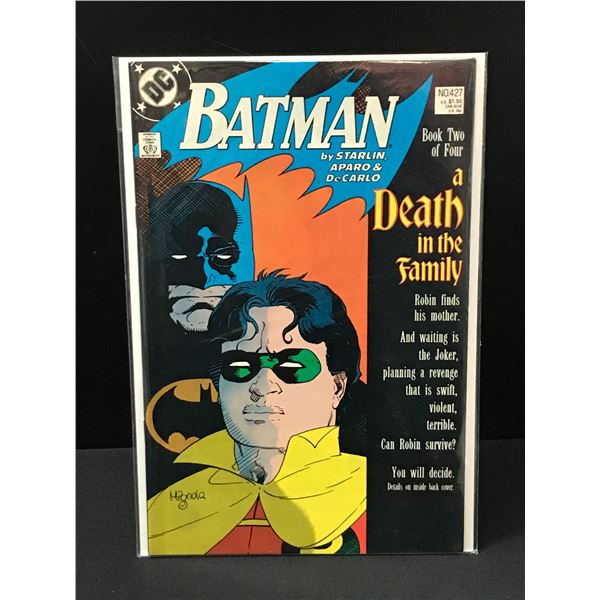 BATMAN A DEATH IN THE FAMILY BOOK 2 OF 4 - DC COMICS
