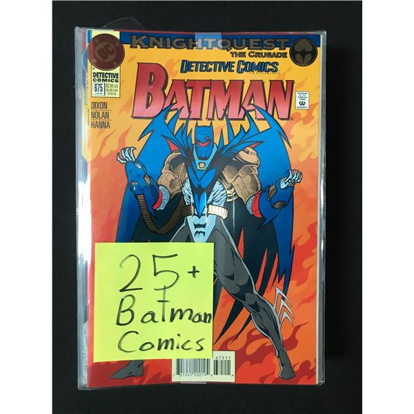 LOT OF 25+ BATMAN COMICS - DC