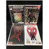 Image 1 : LOT OF 4 SPIDERMAN COMICS INCLUDING 2 X #1'S - MARVEL COMICS