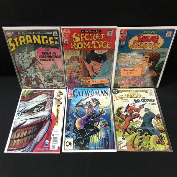 LOT OF 6 COMICS - VARIOUS TITLES AND PUBLISHERS