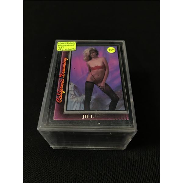 CALIFORNIA DREAMING 1992 TRADING CARDS - 146 CARDS